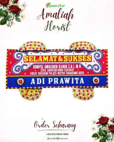 Karangan Bunga Ucapan Selamat tuban