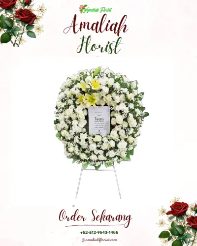 Krans Bunga Duka Cita tuban