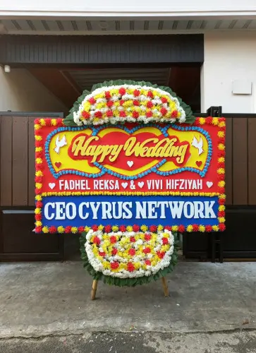 Papan Bunga Pernikahan tuban