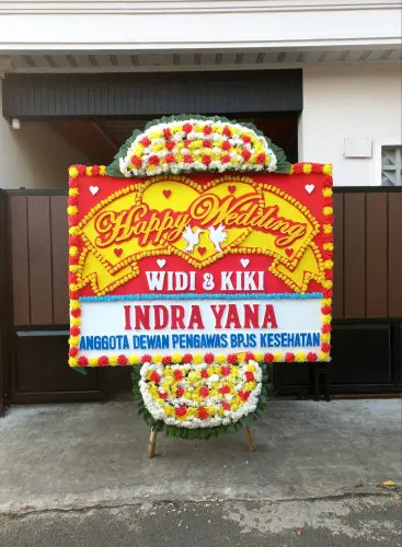 Papan Bunga Pernikahan tuban
